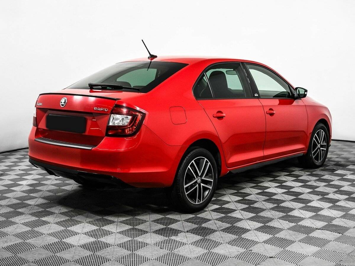 Skoda Rapid б/у, 2018, Автоматическая. Фото: #4