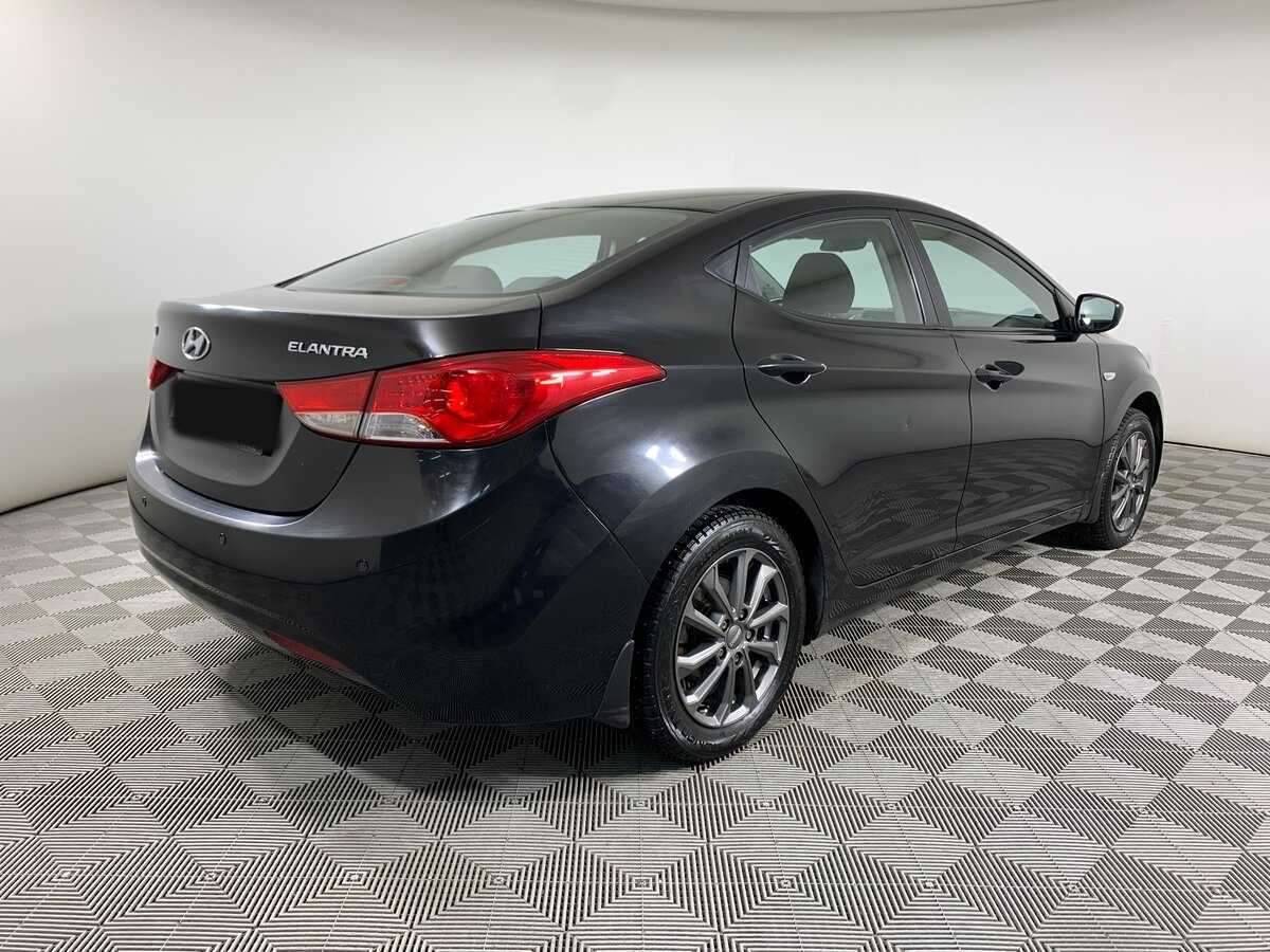 Hyundai Elantra б/у, 2012, Автоматическая. Фото: #4