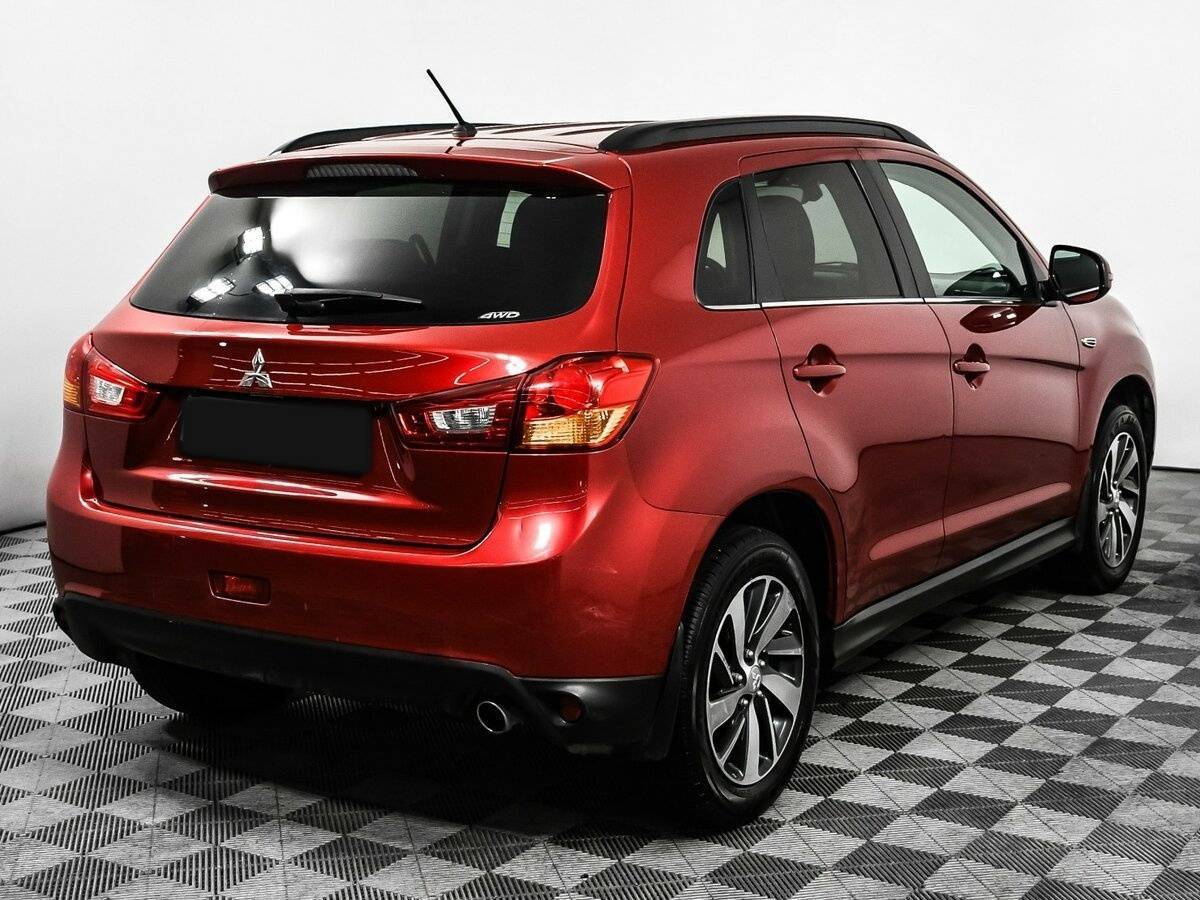 Mitsubishi ASX б/у, 2014, Вариатор. Фото: #4