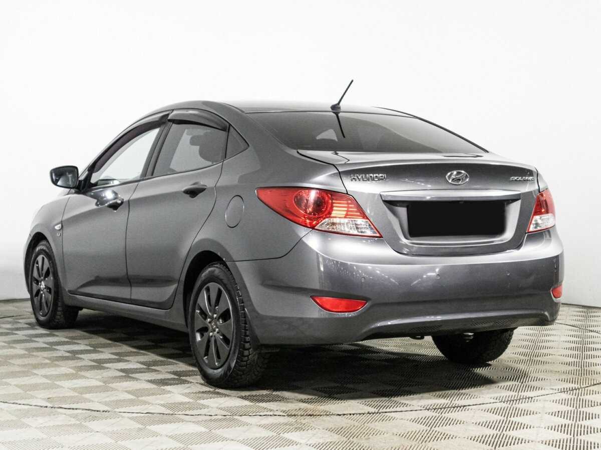 Hyundai Solaris б/у, 2013, Механическая. Фото: #6