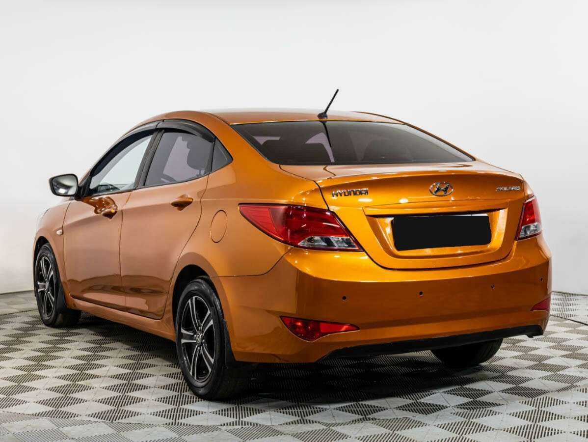 Hyundai Solaris б/у, 2014, Автоматическая. Фото: #5