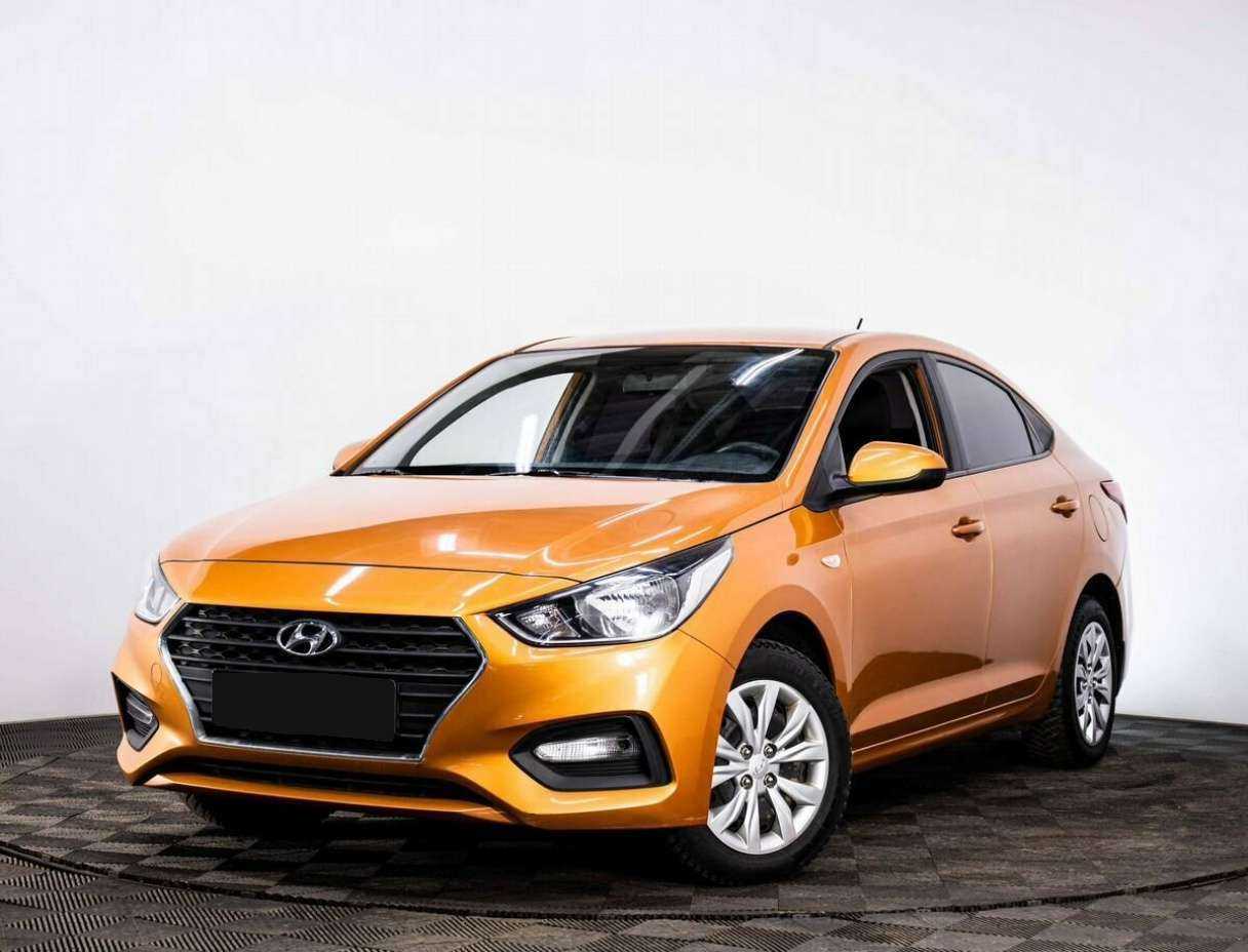 Hyundai Solaris б/у, 2018, Механическая. Посмотреть фото