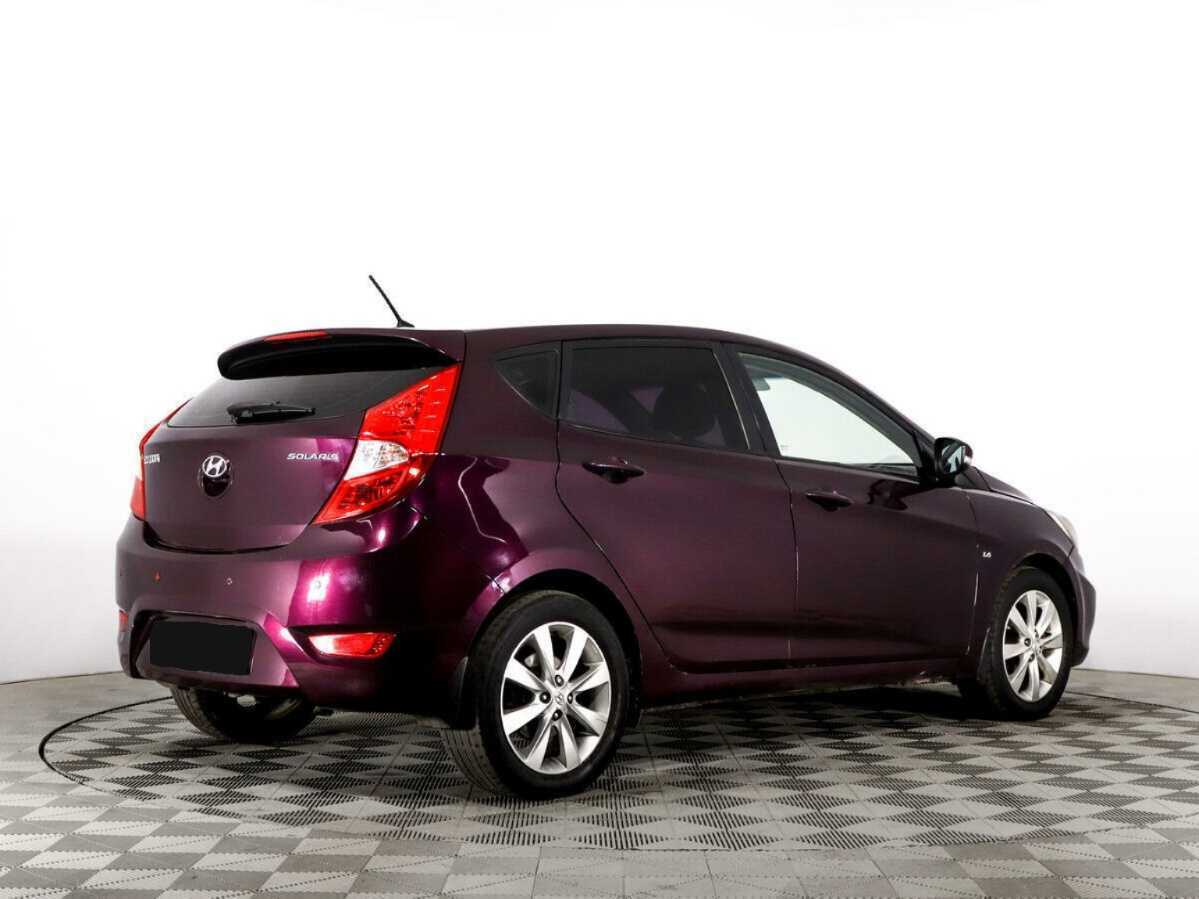 Hyundai Solaris б/у, 2013, Механическая. Фото: #4