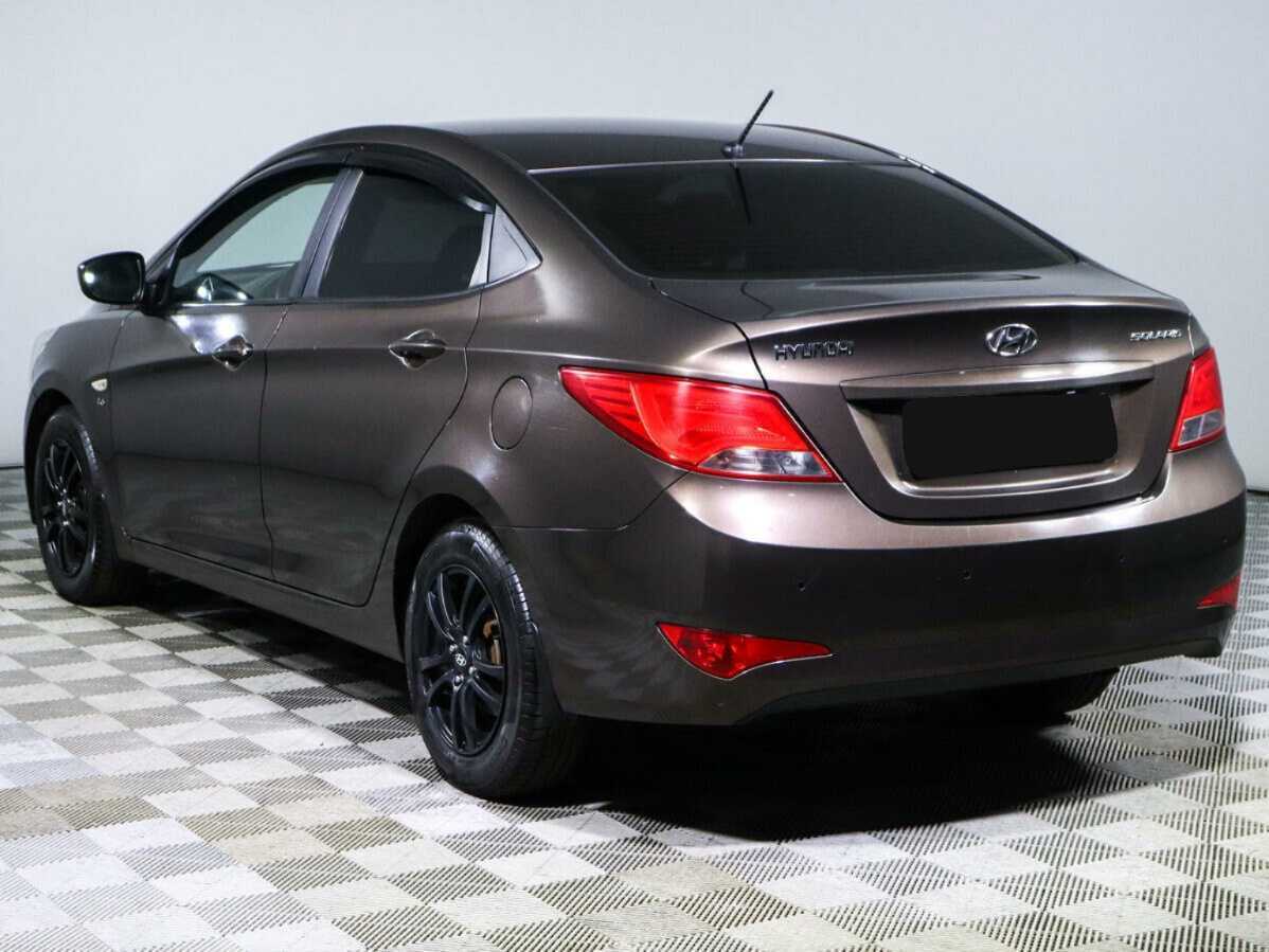 Hyundai Solaris б/у, 2014, Автоматическая. Фото: #5