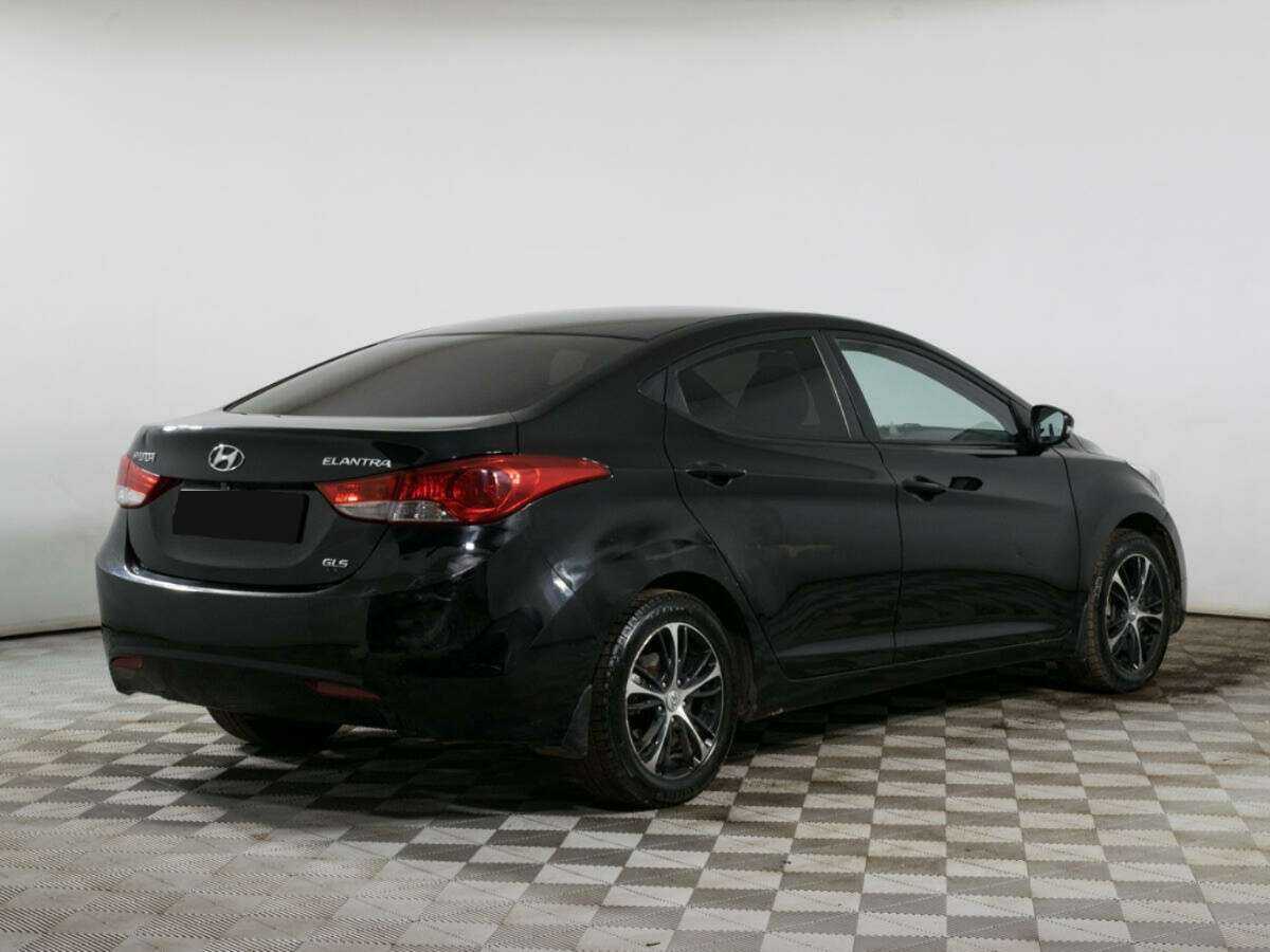 Hyundai Elantra б/у, 2012, Автоматическая. Фото: #4