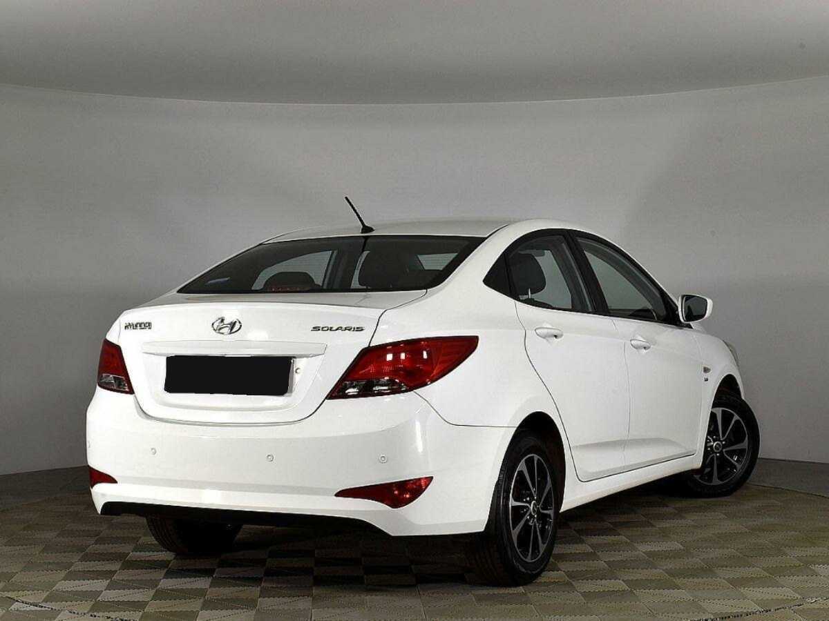 Hyundai Solaris б/у, 2014, Автоматическая. Фото: #1