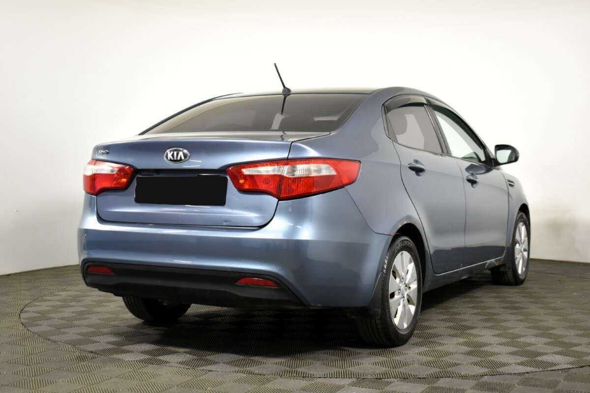 Kia Rio б/у, 2013, Механическая. Фото: #3