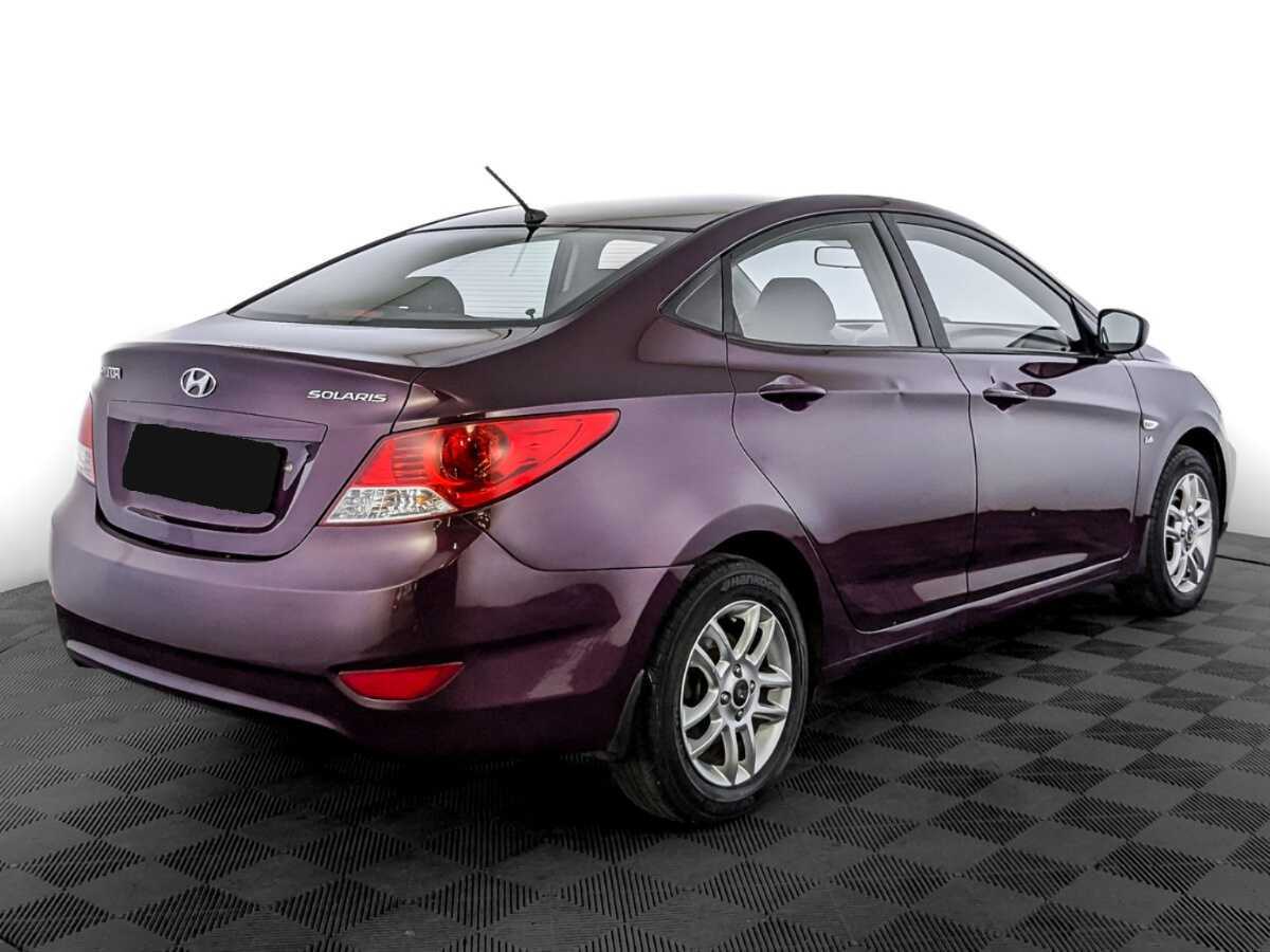 Hyundai Solaris б/у, 2012, Автоматическая. Фото: #4