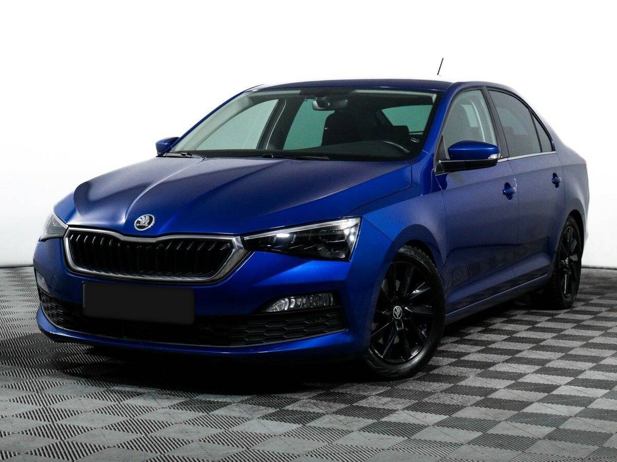 Skoda Rapid б/у, 2021, Роботизированная. Посмотреть фото