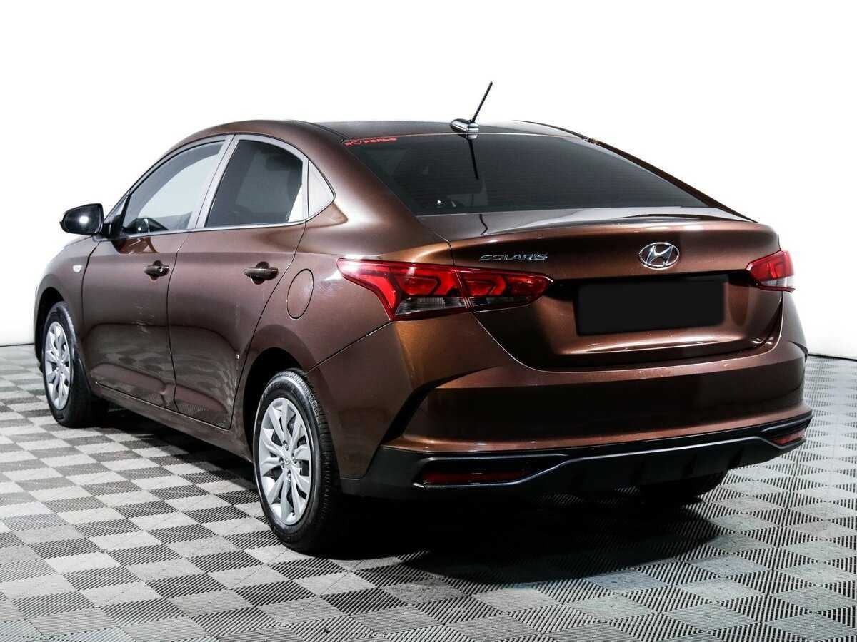 Hyundai Solaris б/у, 2021, Автоматическая. Фото: #6