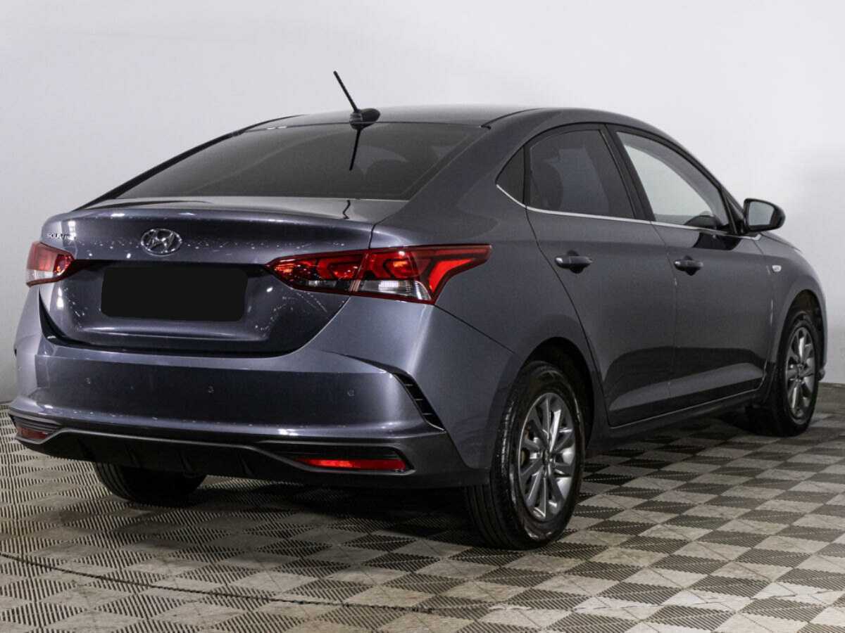 Hyundai Solaris б/у, 2021, Автоматическая. Фото: #4