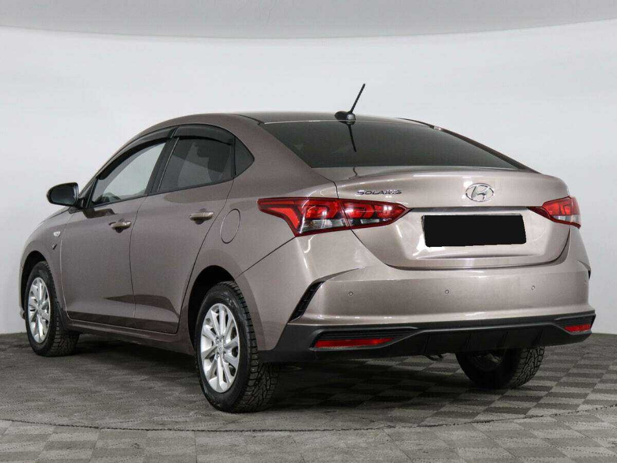 Hyundai Solaris б/у, 2021, Автоматическая. Фото: #5