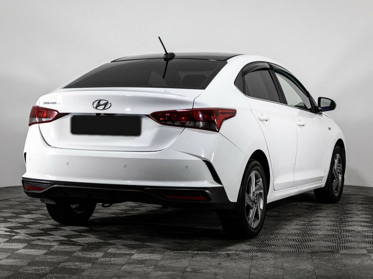 Hyundai Solaris б/у, 2021, Автоматическая. Фото: #3