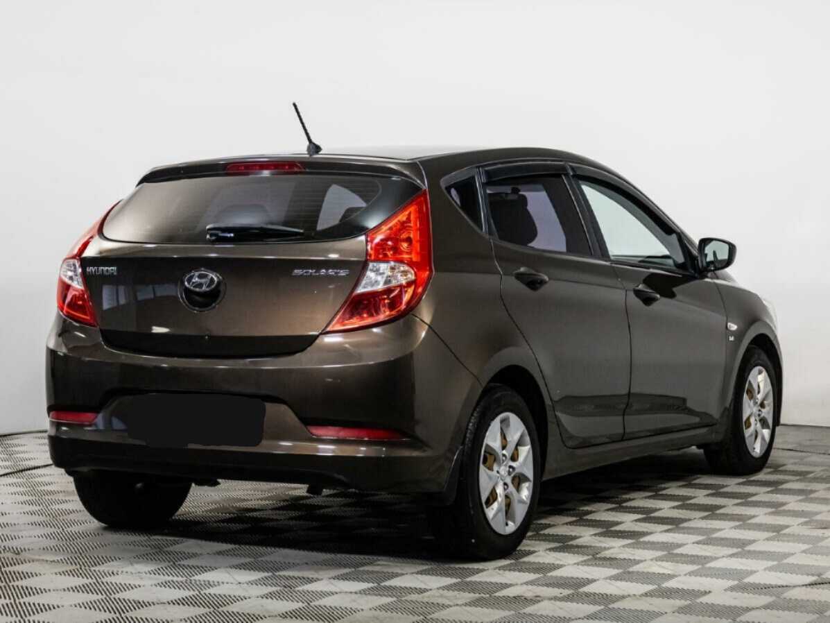 Hyundai Solaris б/у, 2014, Автоматическая. Фото: #3