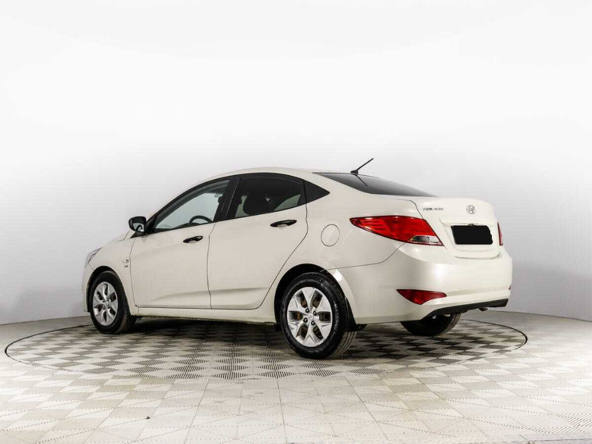 Hyundai Solaris б/у, 2016, Механическая. Фото: #4