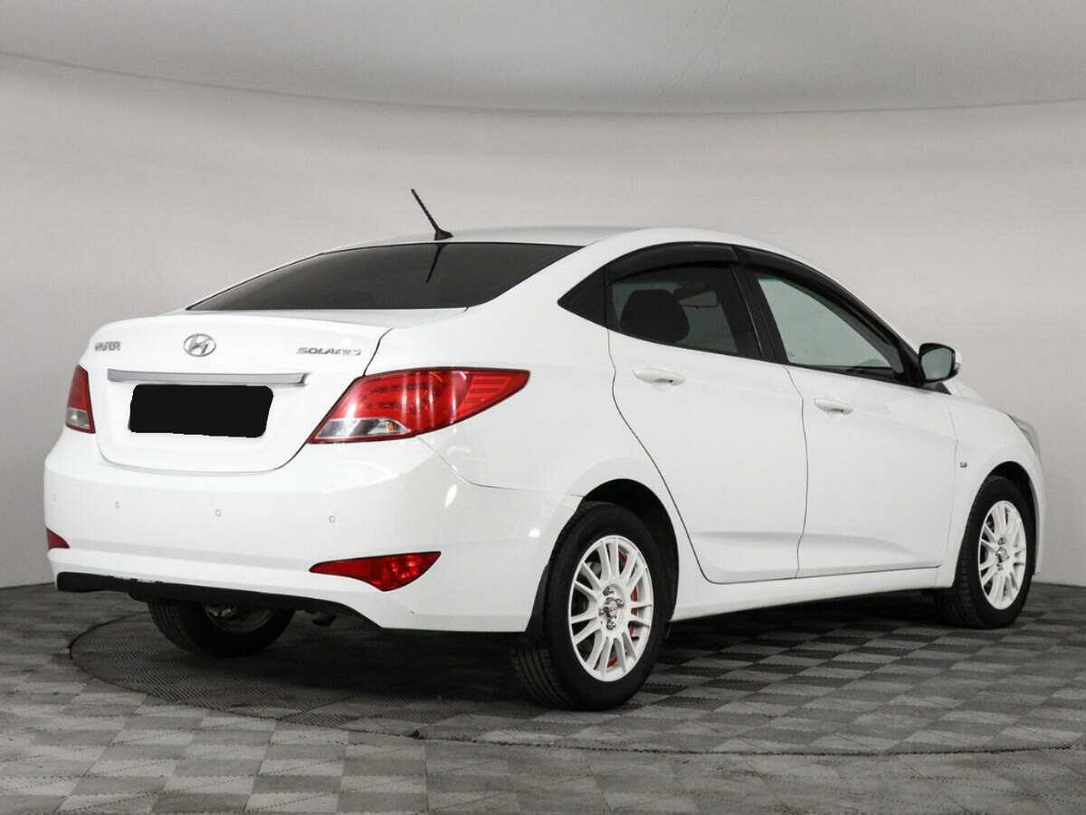 Hyundai Solaris б/у, 2014, Автоматическая. Фото: #4