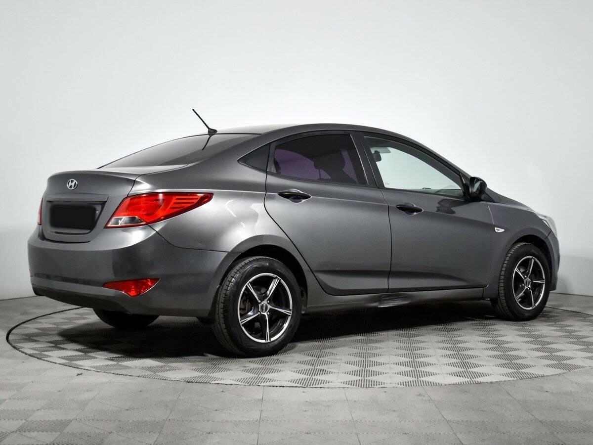 Hyundai Solaris б/у, 2014, Механическая. Фото: #4