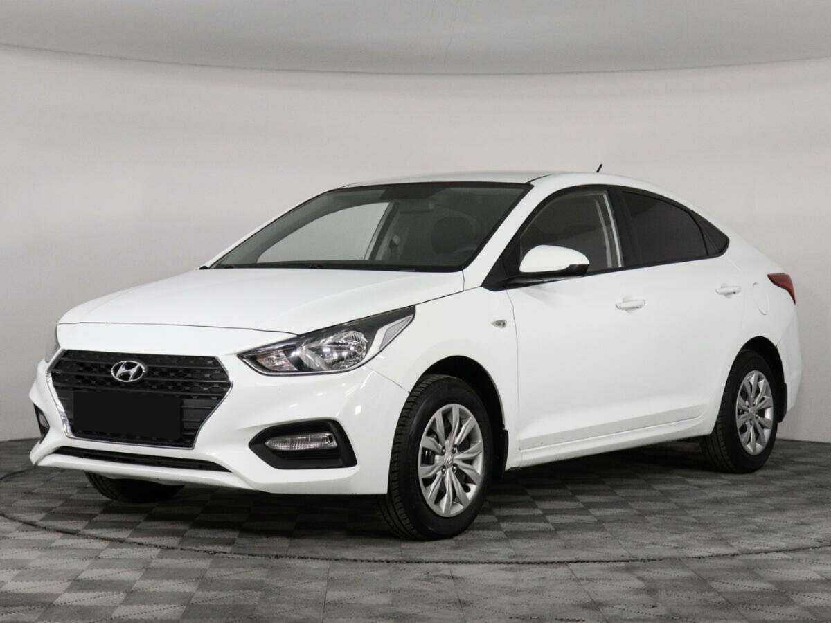 Hyundai Solaris б/у, 2018, Механическая. Посмотреть фото