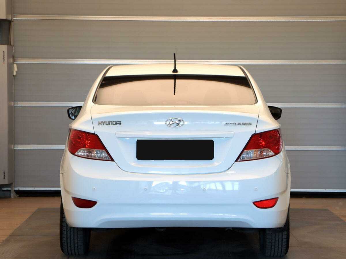 Hyundai Solaris б/у, 2013, Автоматическая. Фото: #4