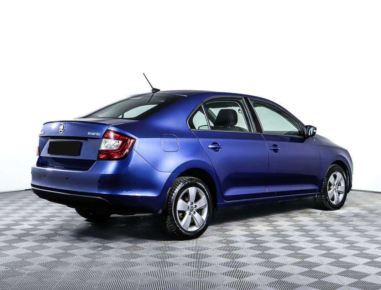 Skoda Rapid б/у, 2017, Роботизированная. Фото: #4