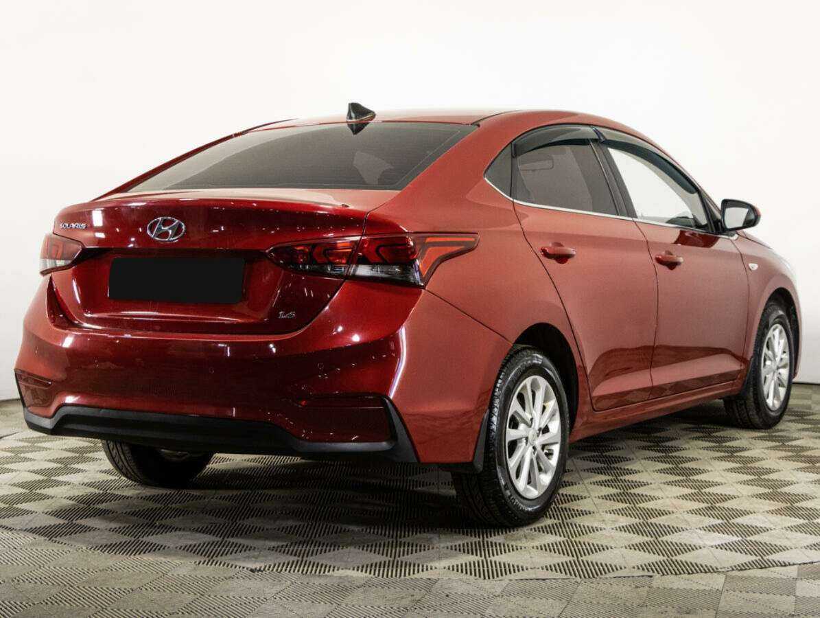 Hyundai Solaris б/у, 2018, Автоматическая. Фото: #4