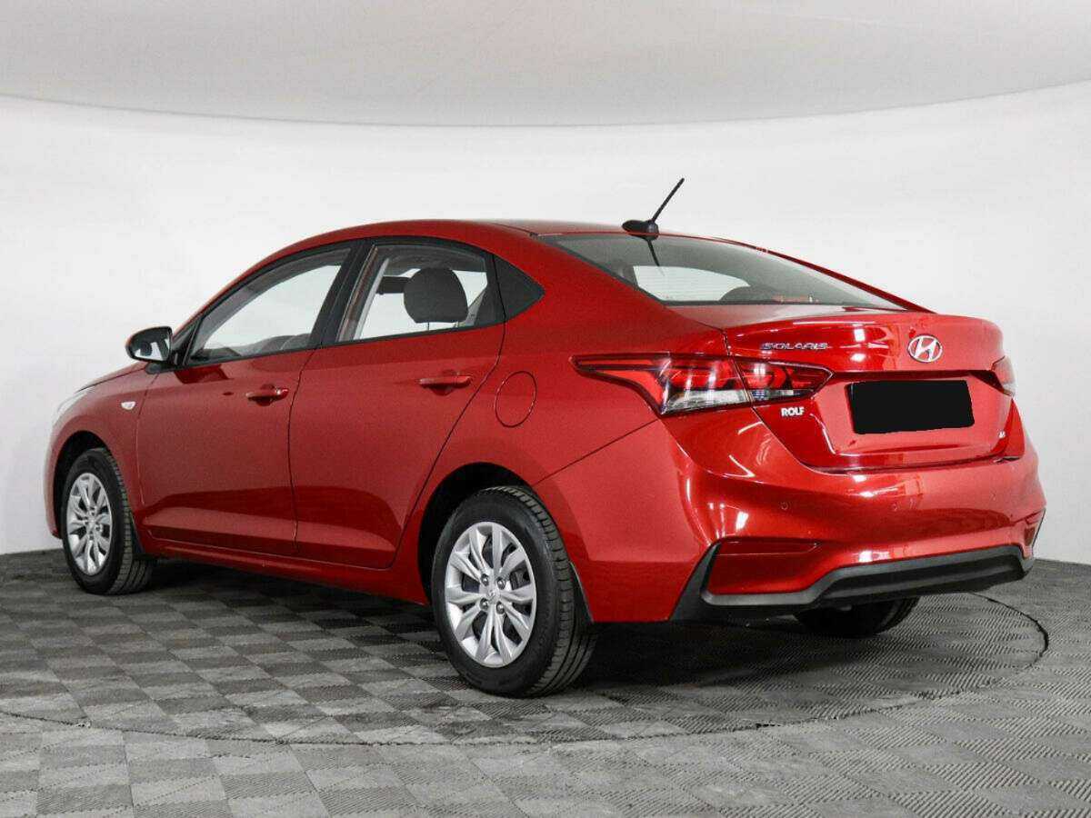 Hyundai Solaris б/у, 2019, Механическая. Фото: #3