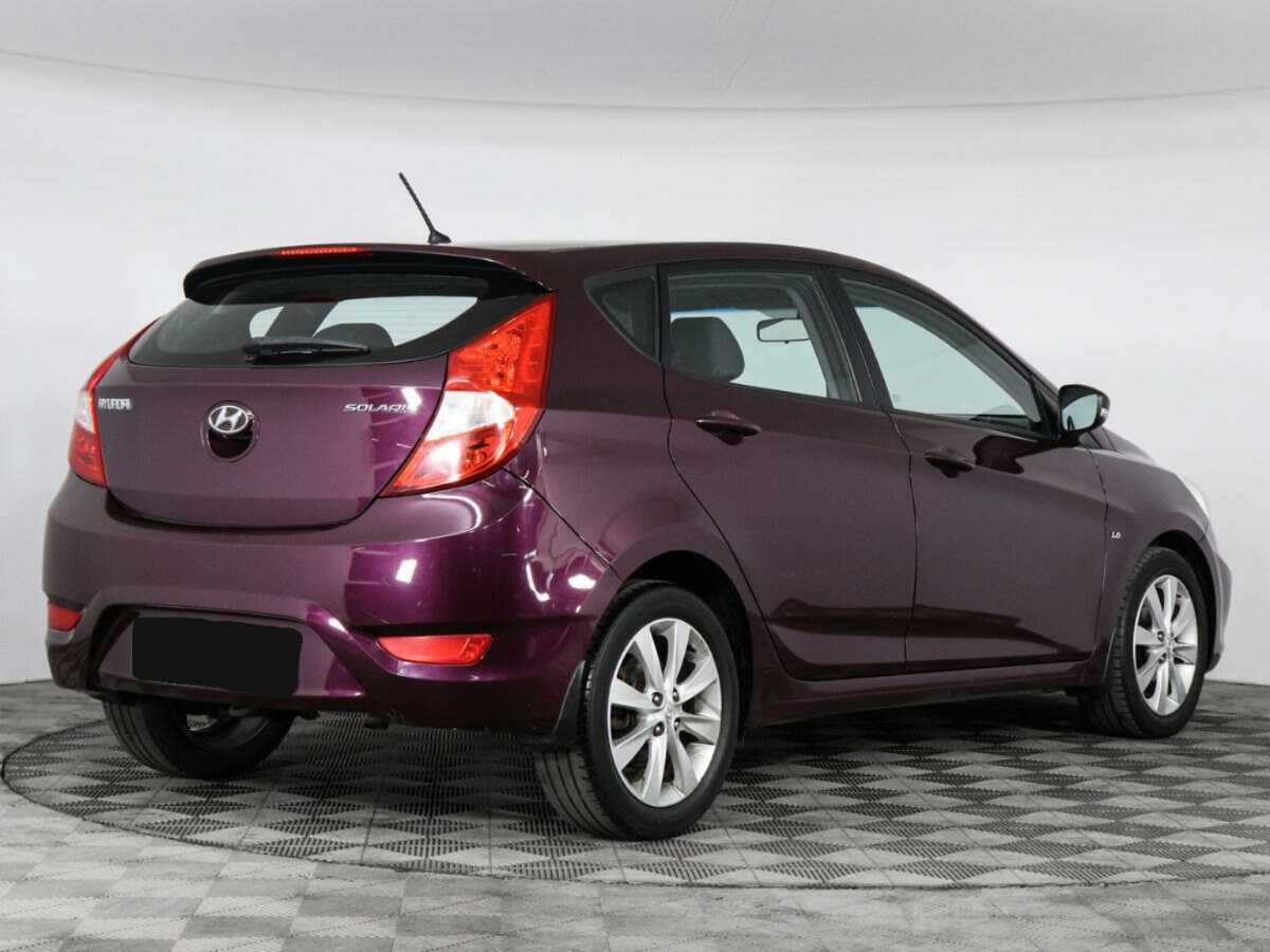 Hyundai Solaris б/у, 2014, Автоматическая. Фото: #4