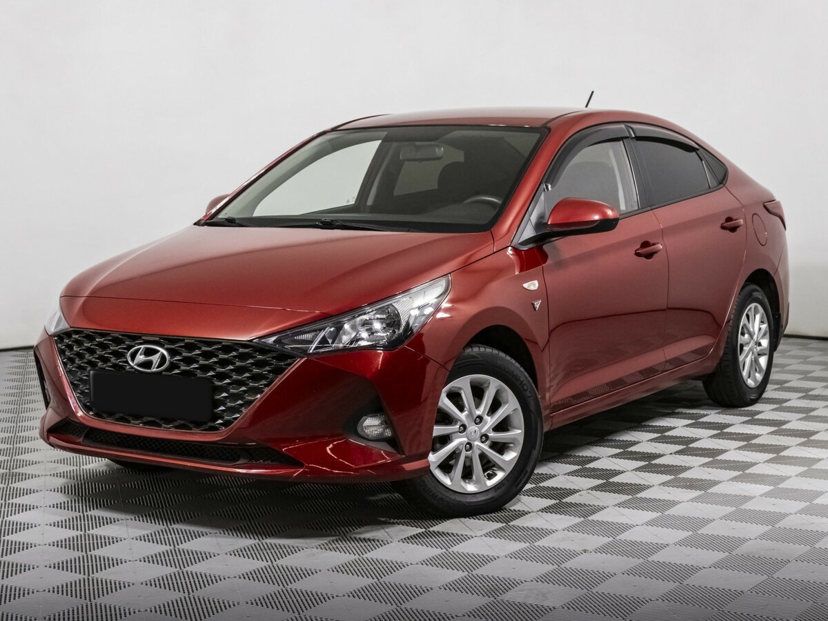 Hyundai Solaris б/у, 2021, Механическая. Посмотреть фото