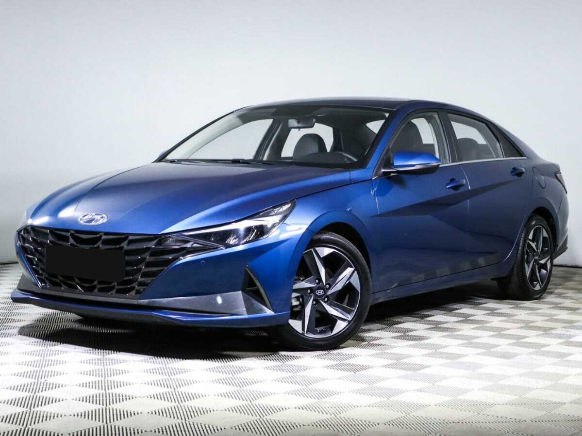 Hyundai Elantra б/у, 2022, Вариатор. Фото: #0