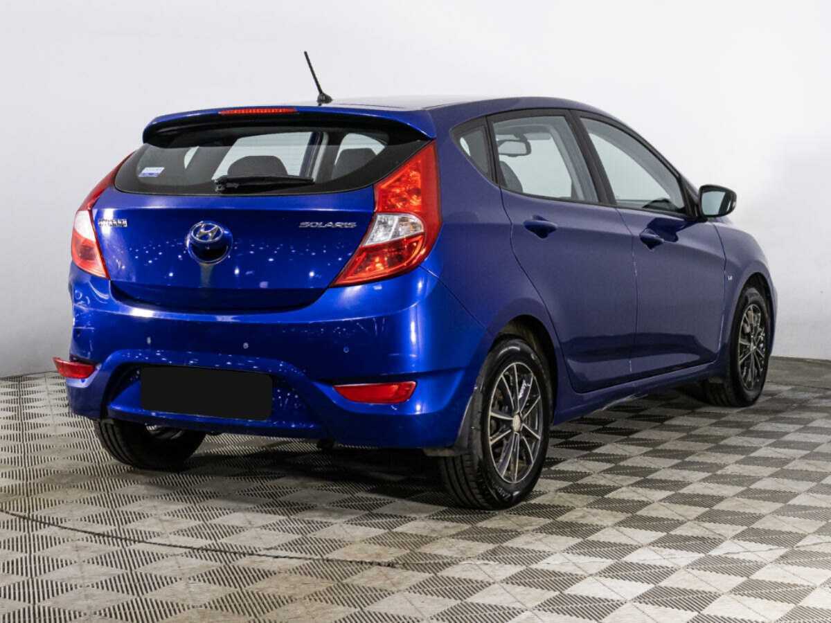 Hyundai Solaris б/у, 2013, Автоматическая. Фото: #4