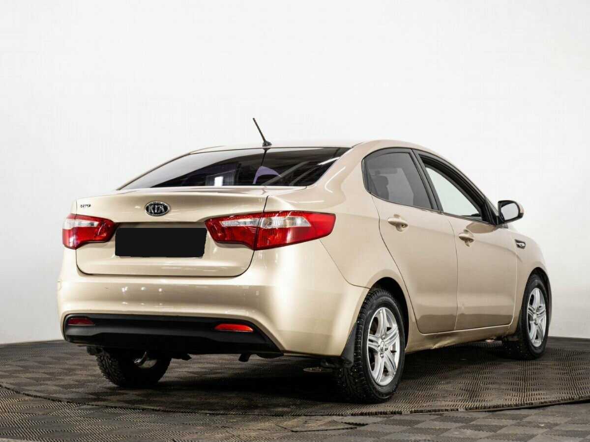 Kia Rio б/у, 2012, Автоматическая. Фото: #3