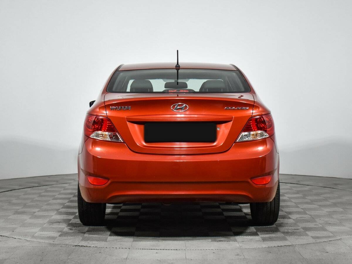 Hyundai Solaris б/у, 2012, Автоматическая. Фото: #5