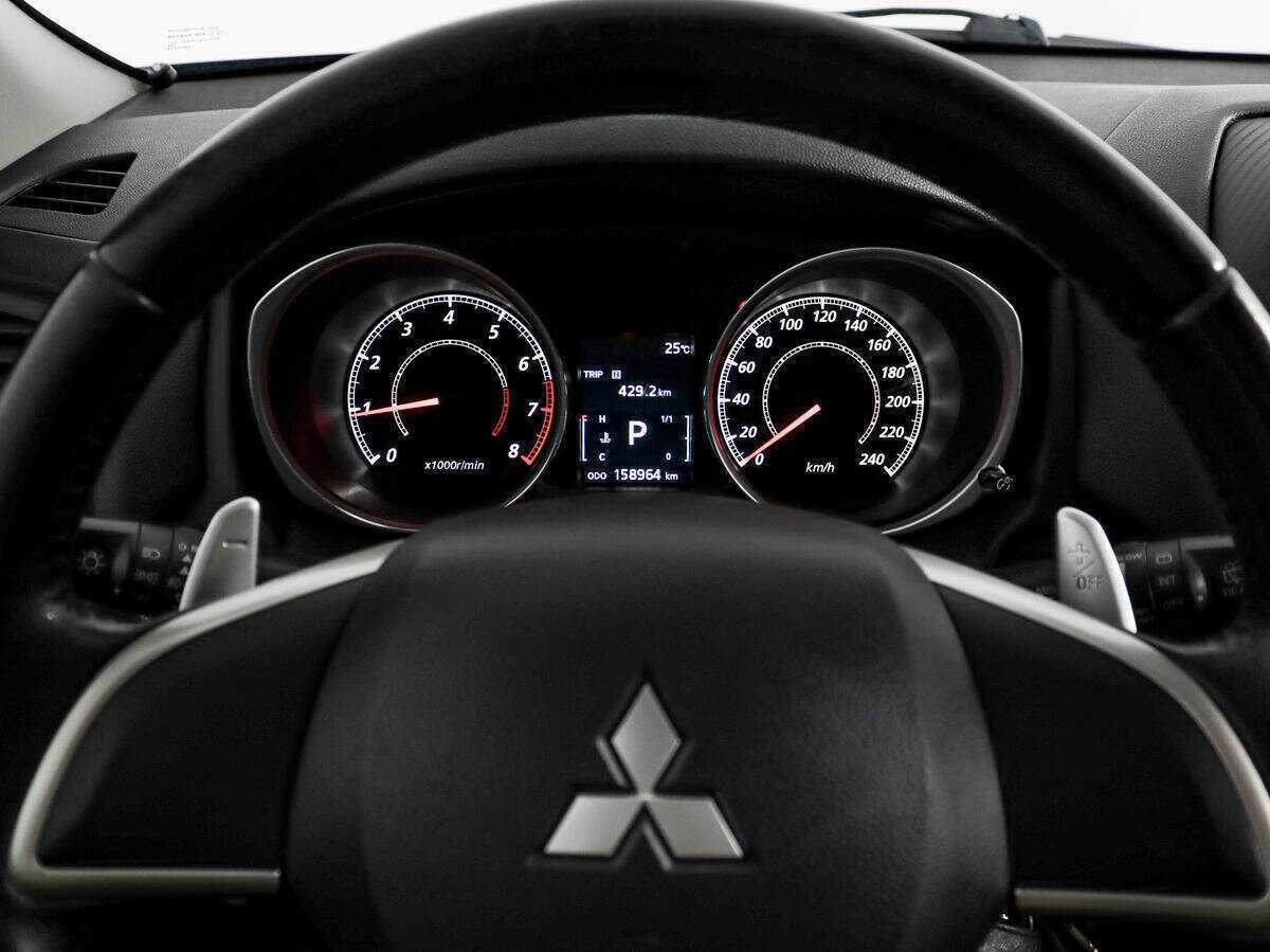 Mitsubishi ASX б/у, 2014, Вариатор. Фото: #12