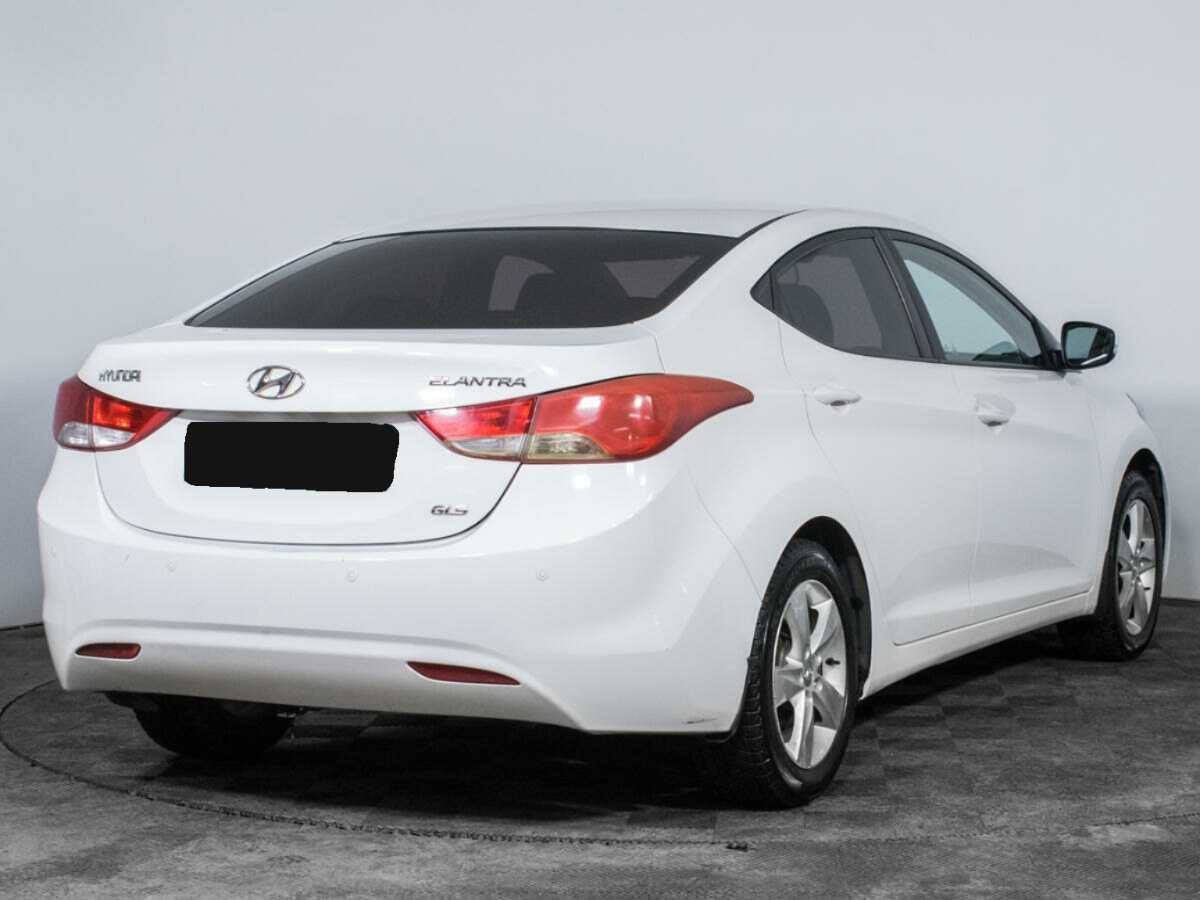 Hyundai Elantra б/у, 2013, Автоматическая. Фото: #4