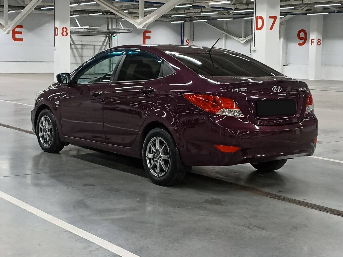 Hyundai Solaris б/у, 2013, Механическая. Фото: #6