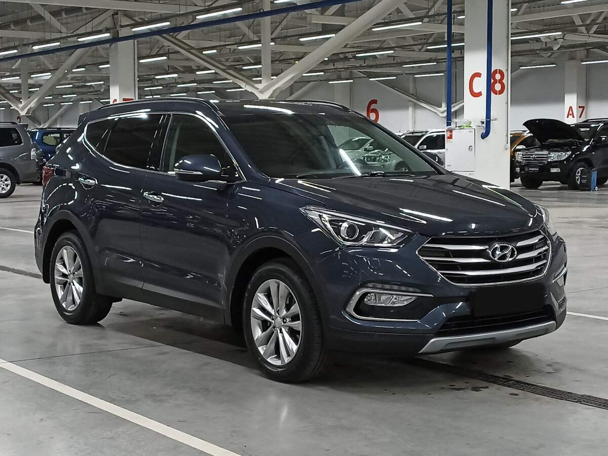 Hyundai Santa Fe б/у, 2015, Автоматическая. Фото: #2