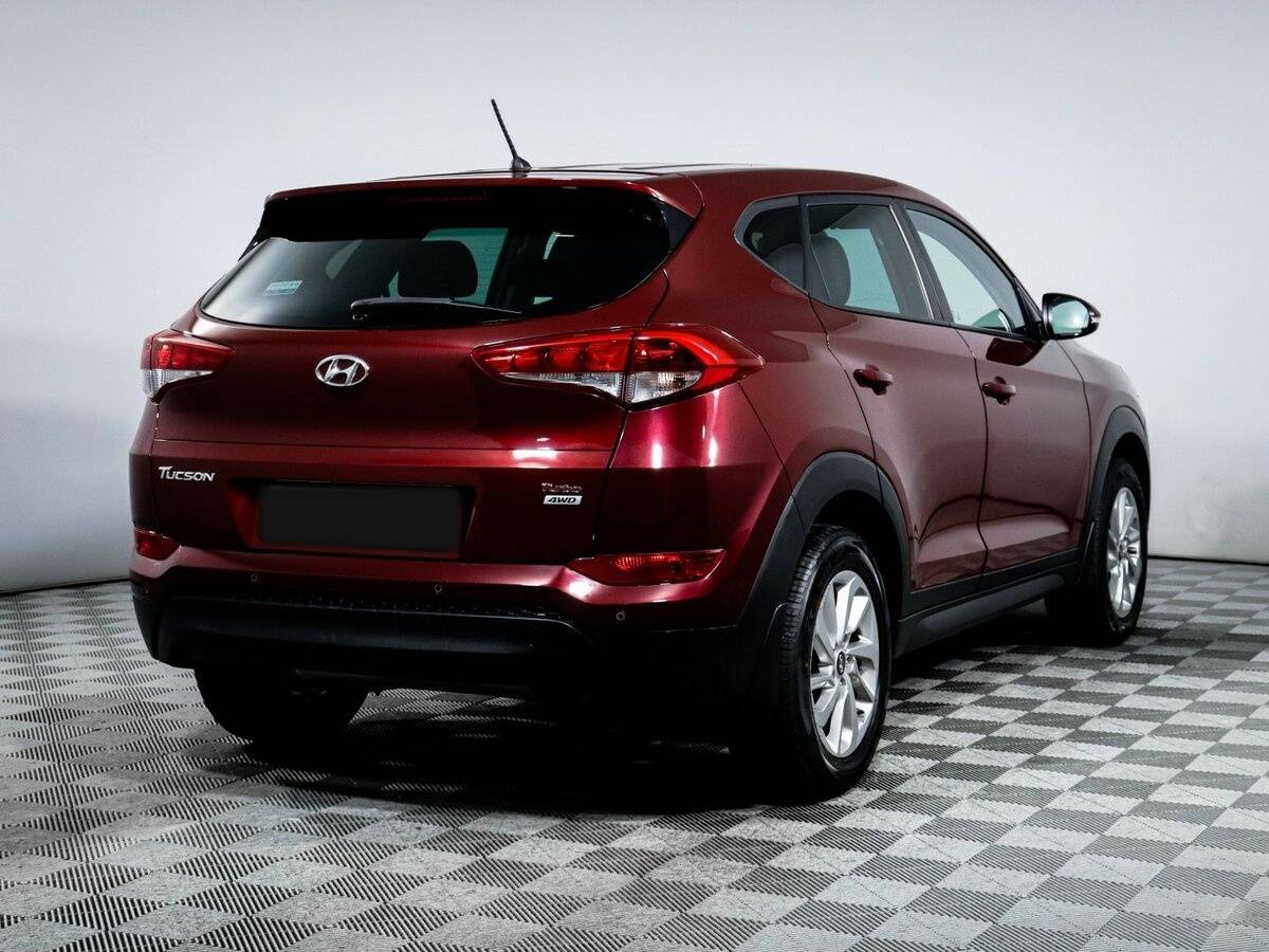 Hyundai Tucson б/у, 2016, Роботизированная. Фото: #3