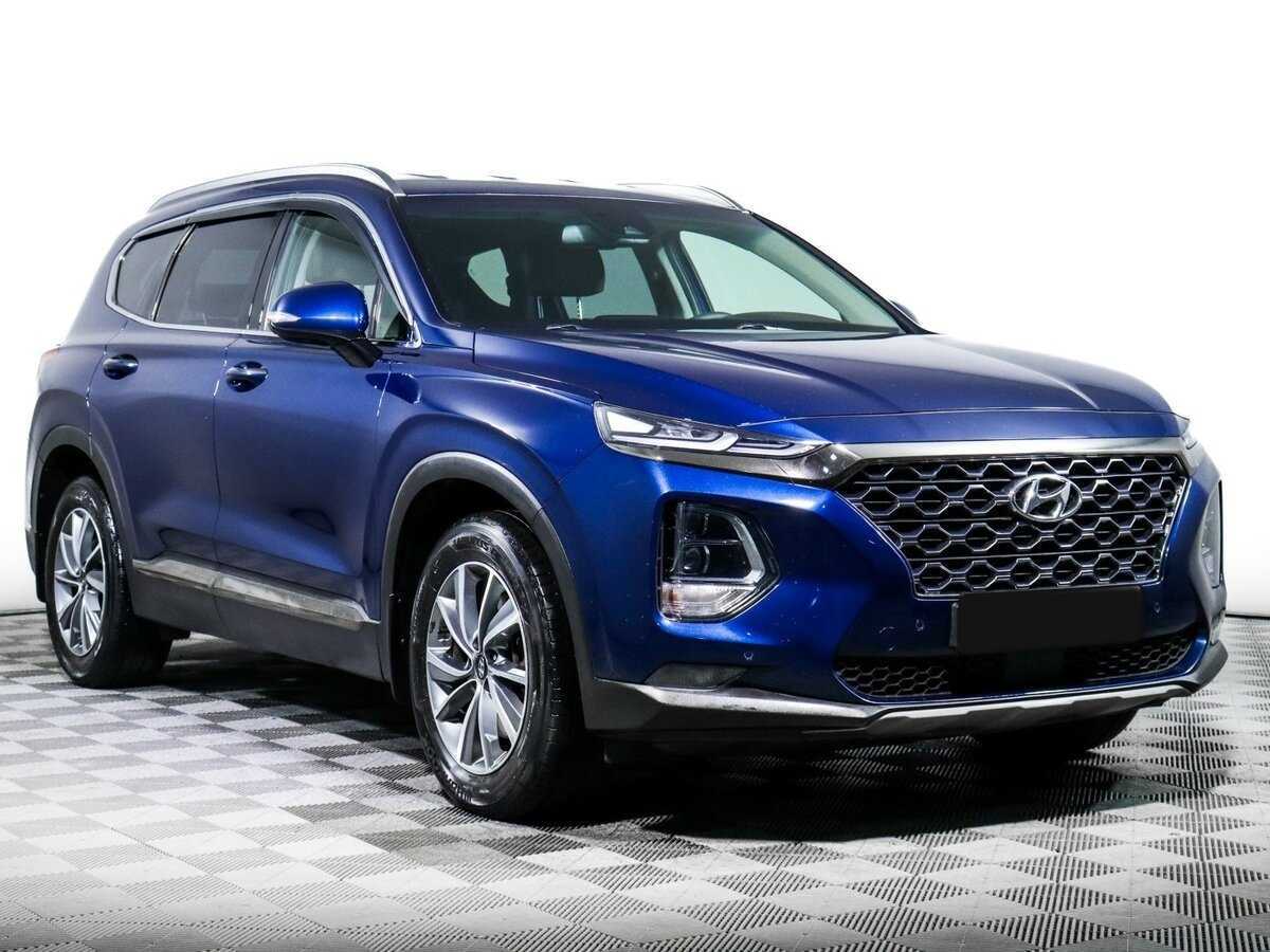 Hyundai Santa Fe б/у, 2019, Автоматическая. Фото: #2