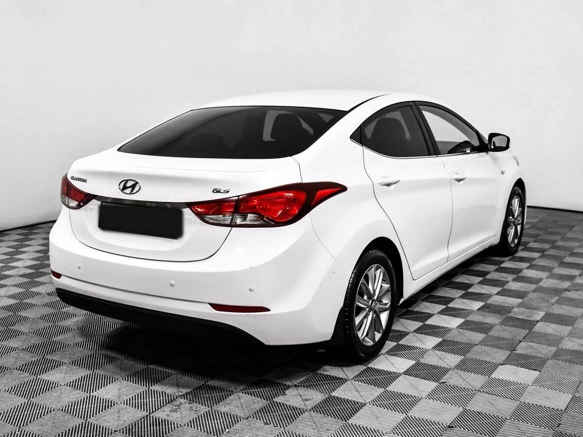 Hyundai Elantra б/у, 2014, Автоматическая. Фото: #4
