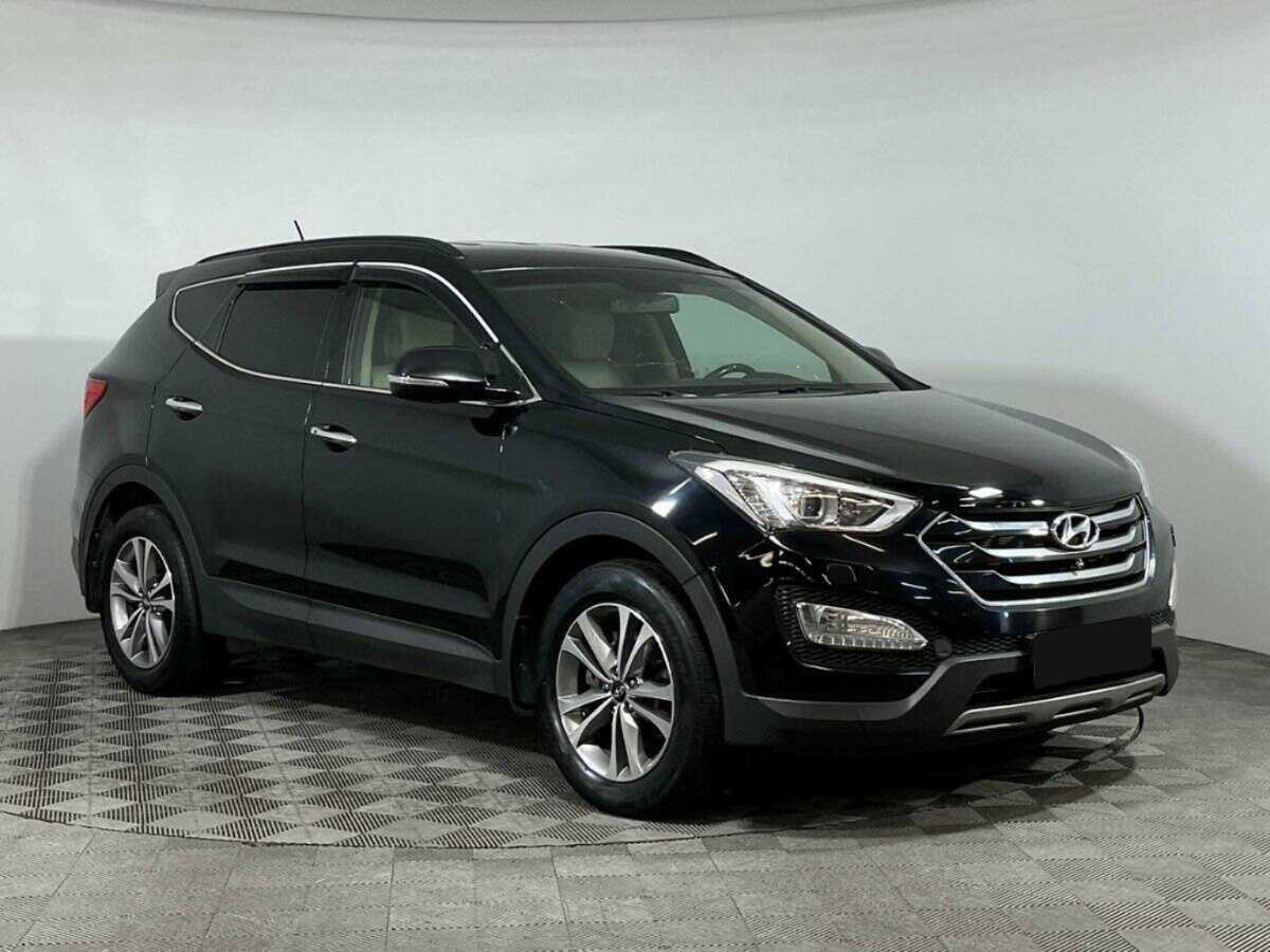 Hyundai Santa Fe б/у, 2014, Автоматическая. Фото: #2