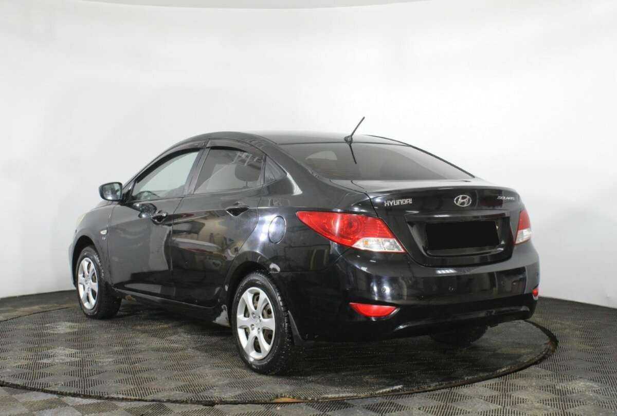 Hyundai Solaris б/у, 2013, Механическая. Фото: #6