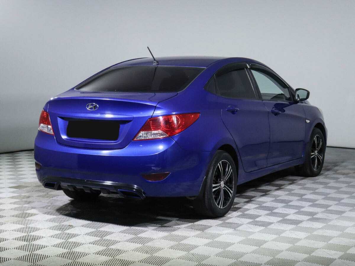 Hyundai Solaris б/у, 2013, Механическая. Фото: #3