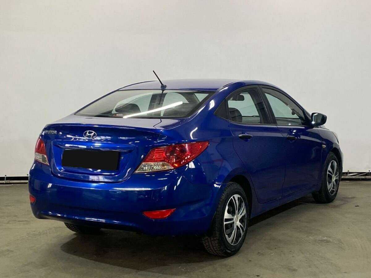 Hyundai Solaris б/у, 2013, Механическая. Фото: #4