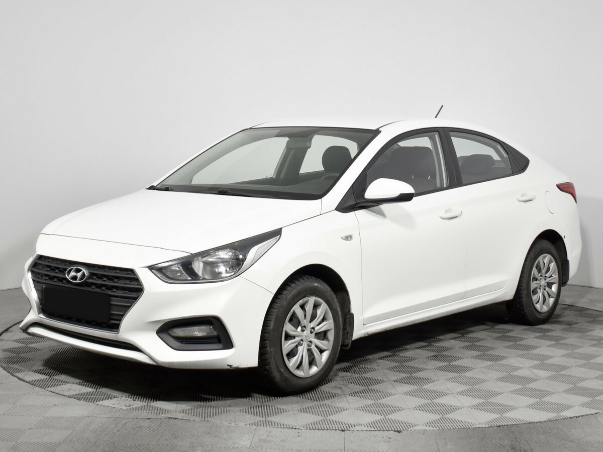 Hyundai Solaris б/у, 2018, Механическая. Посмотреть фото