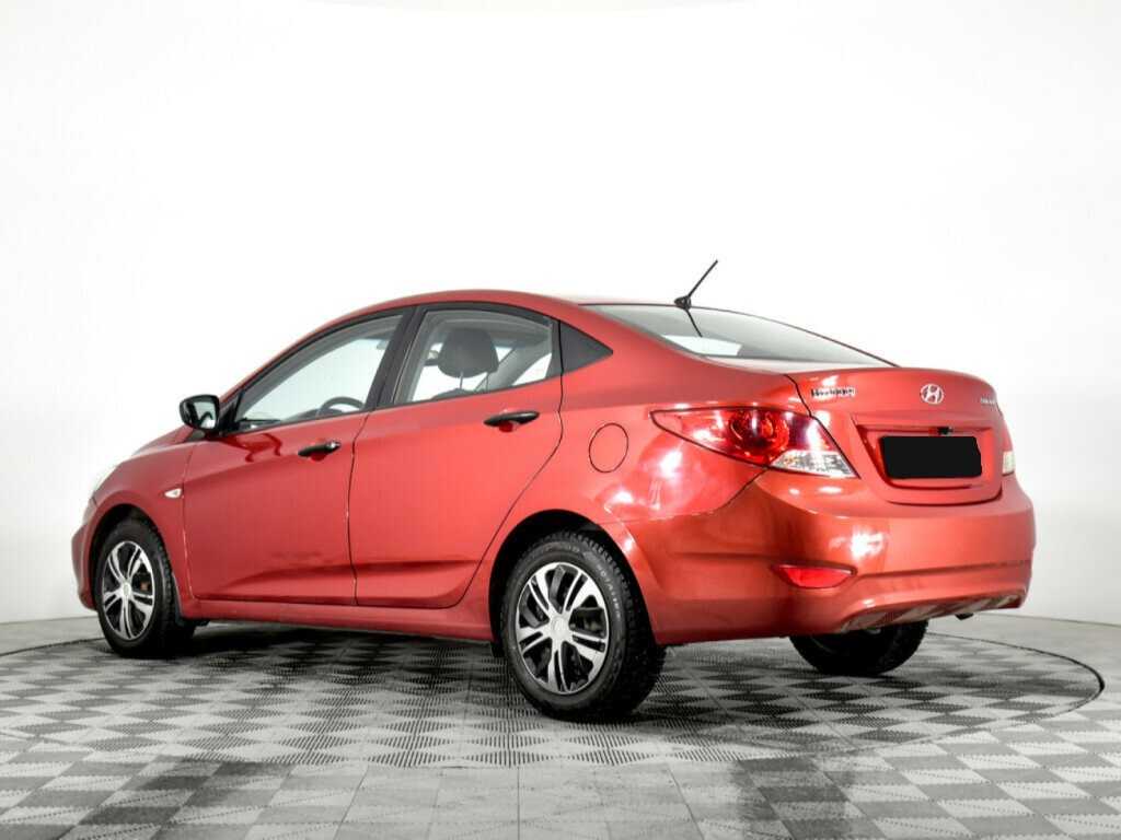 Hyundai Solaris б/у, 2013, Механическая. Фото: #4