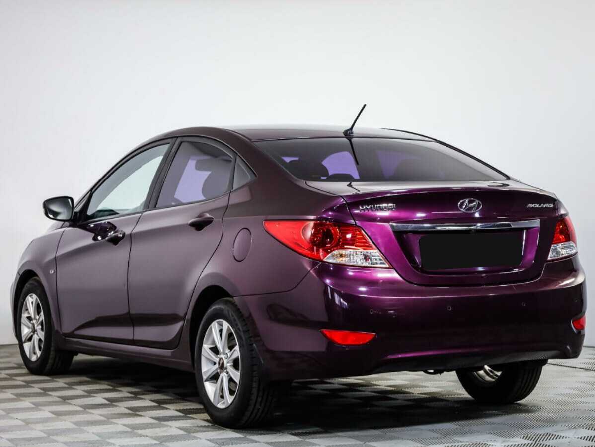 Hyundai Solaris б/у, 2012, Автоматическая. Фото: #5