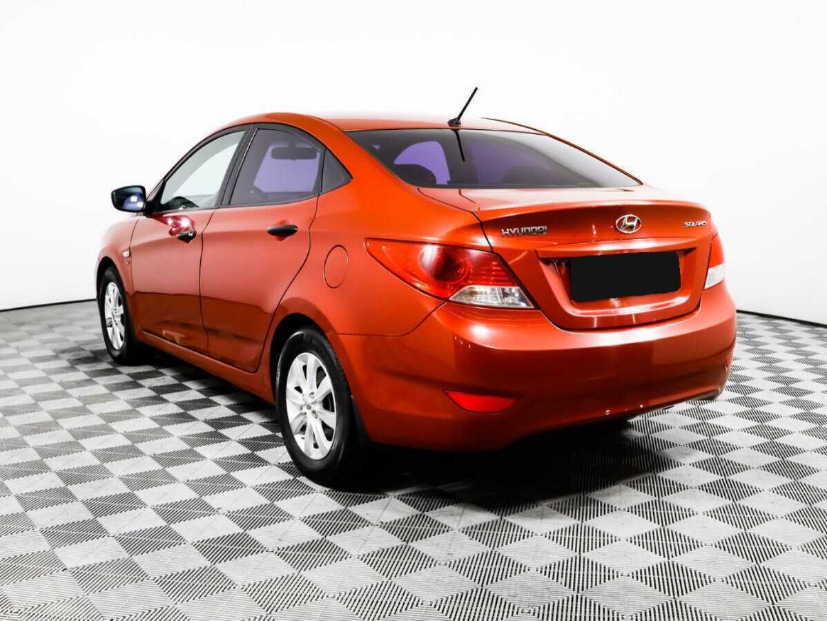 Hyundai Solaris б/у, 2012, Механическая. Фото: #6