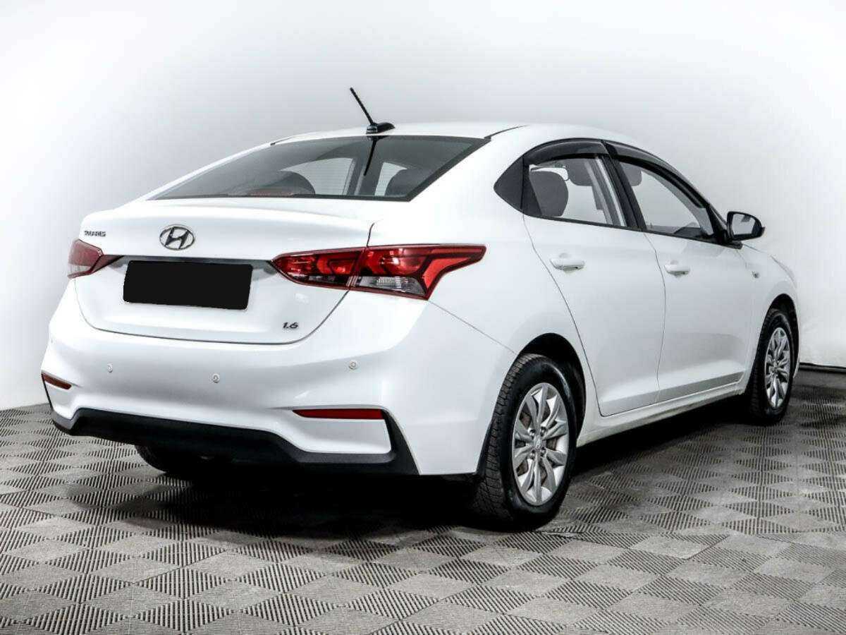 Hyundai Solaris б/у, 2018, Механическая. Фото: #3