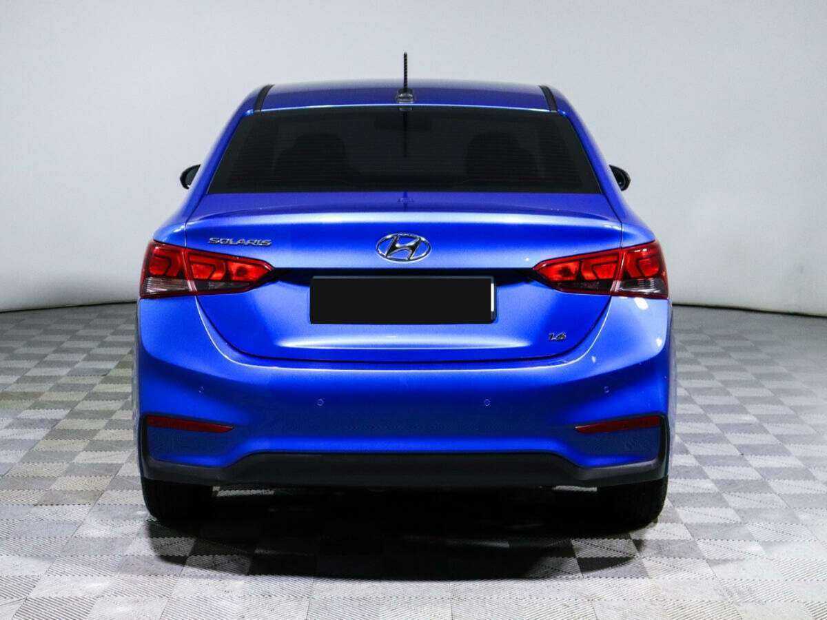 Hyundai Solaris б/у, 2017, Механическая. Фото: #4