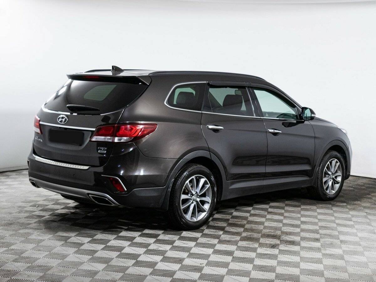 Hyundai Santa Fe б/у, 2017, Автоматическая. Фото: #4